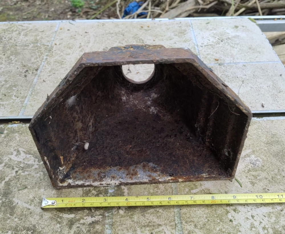 Cast Iron Rain Water Hopper and Down Pipe Reclaimed