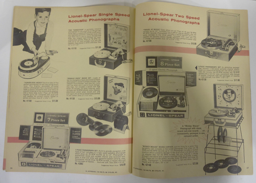Vintage Lionel 1963 Science Catalog