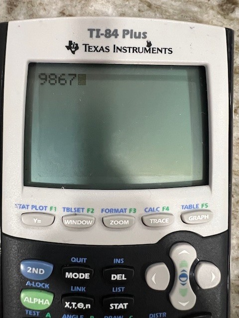 Texas Instruments TI 84 Plus Graphing Calculator Works