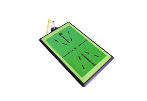 Golf Swing Path Trainer Mat – Instant Feedback for Swing Plane, Club Path, and