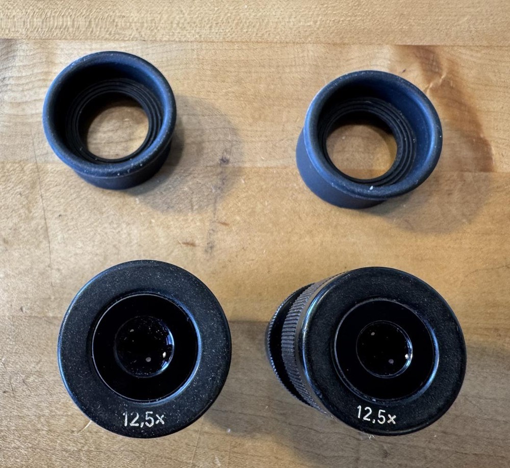 Surgical Microscope Eyepieces - 12.5X - 25mm Barrel
