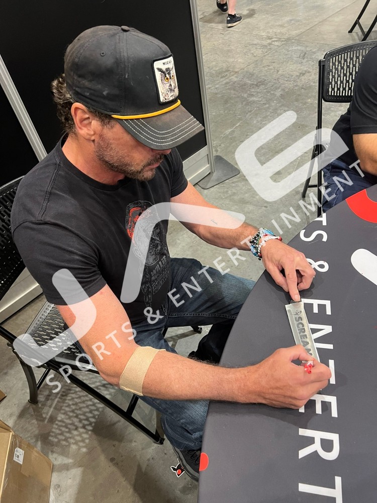 Skeet Ulrich autographed signed inscribed knife Scream Ghostface JSA