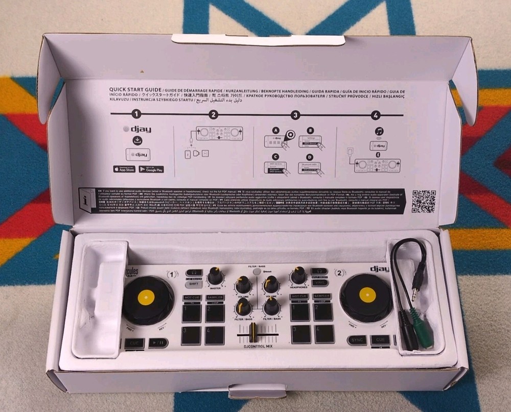 Hercules DJControl For Smartphone Mix Bluetooth Wireless DJ Control