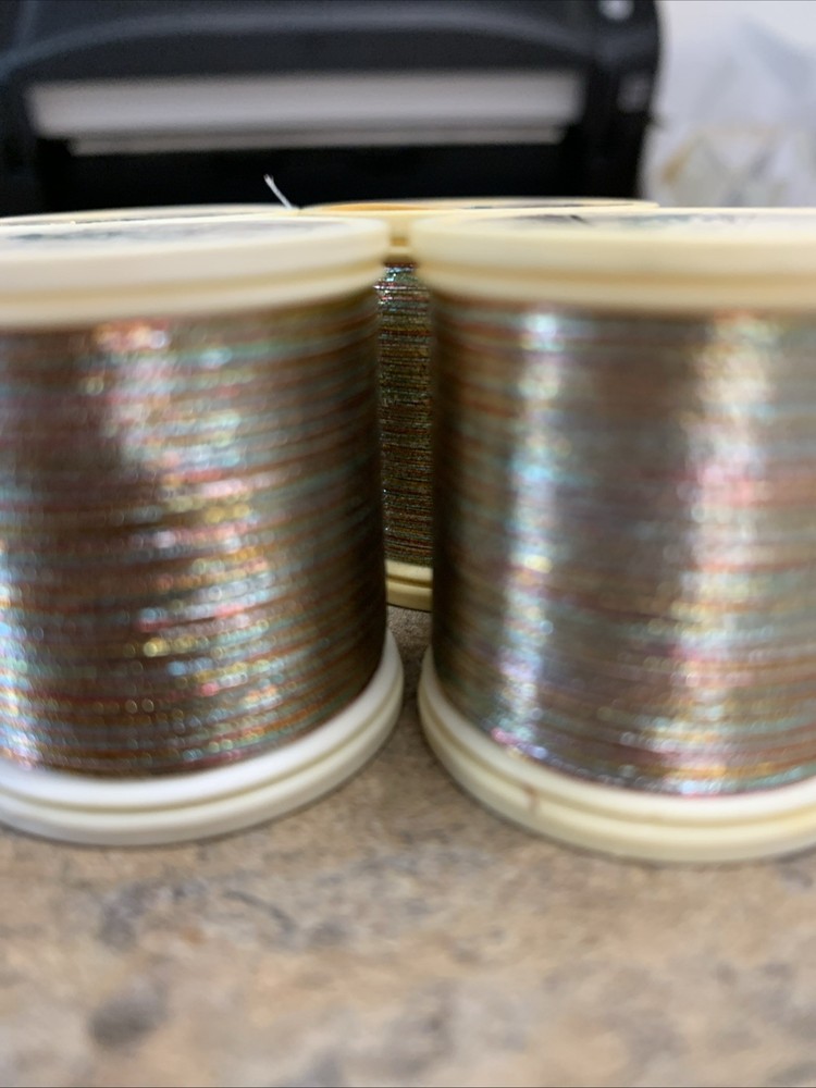 4 Spools MADEIRA Metallic Polyester Embroidery Thread 200M, ASTRO -2 Color