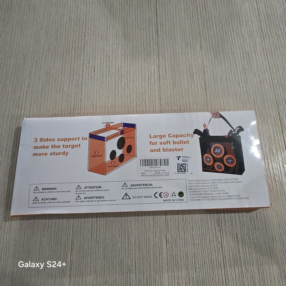 Multi-Functional Target Bag for Shooting Skills - Compatible with Nerf Darts