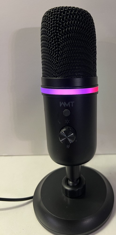WMT USB Microphone - Condenser for Gaming - Black Missing Type C Cable