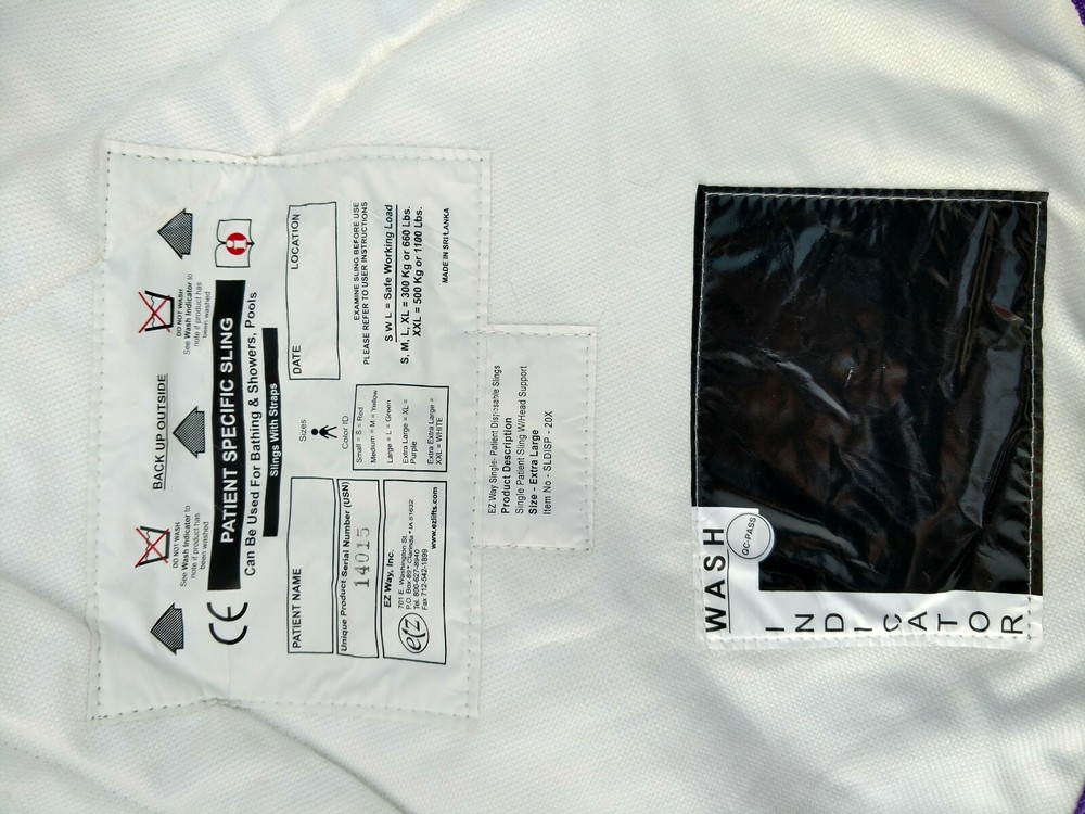 Hoyer-Type Full Body Patient Specific Sling