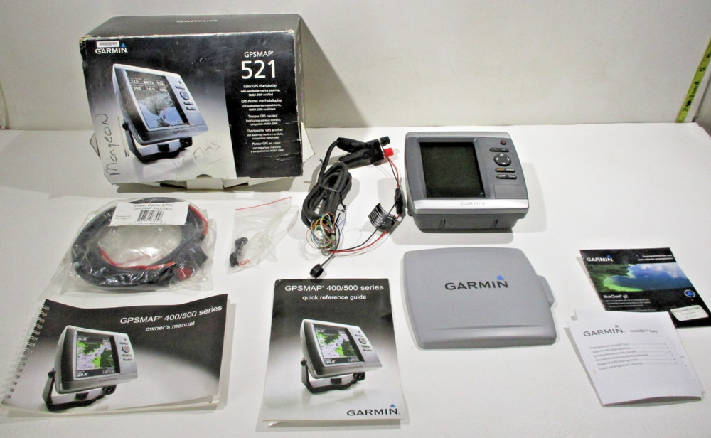 Garmin GPSMAP 521 5" Color Chartplotter w/ Internal GPS Antenna BlueChart