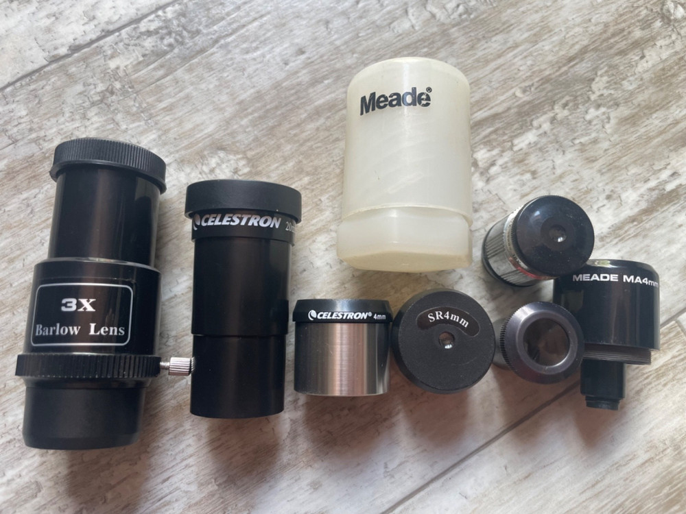 Telescope Lenses & Accessories Barlow Meade Celestron