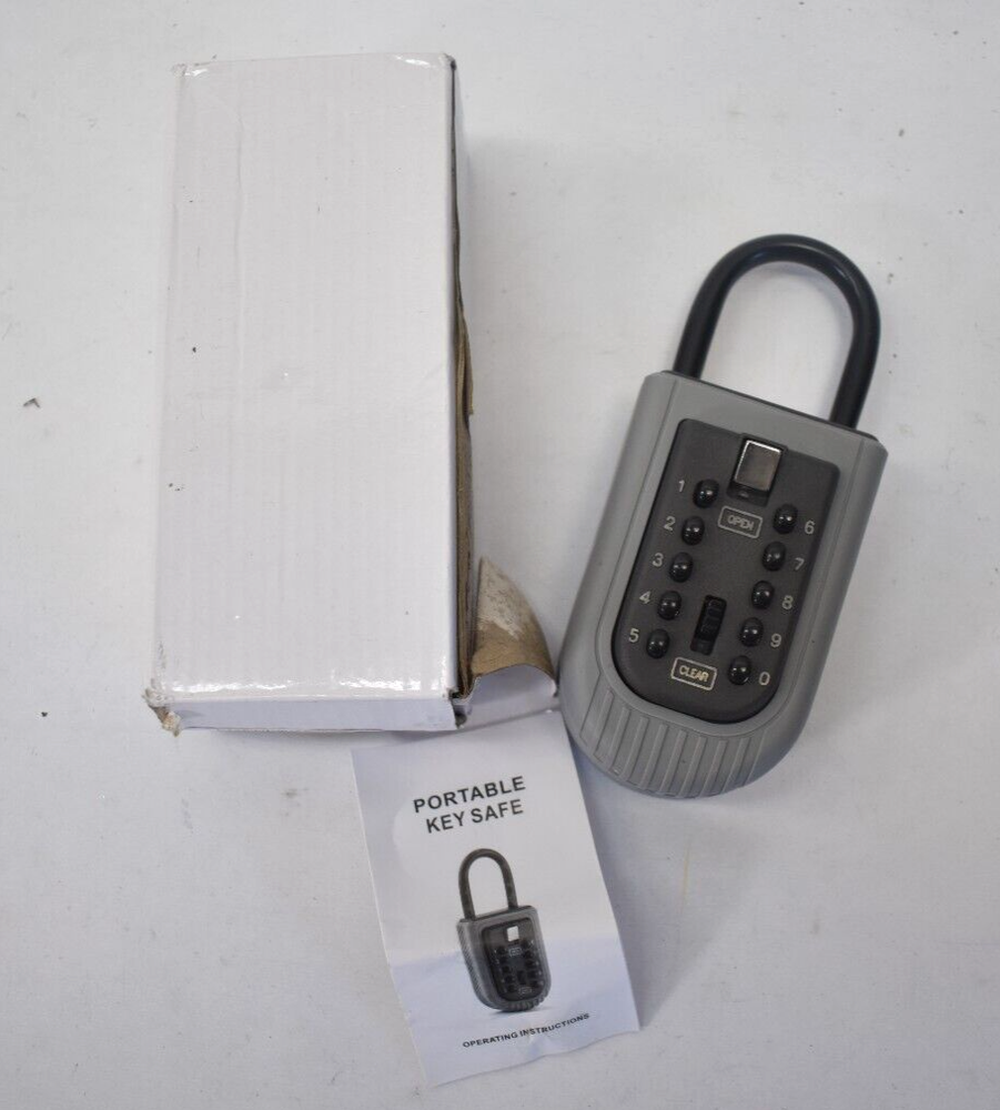 CCYX Portable Key Lock w 1000 Personalized Codes Strength Rust Resistance