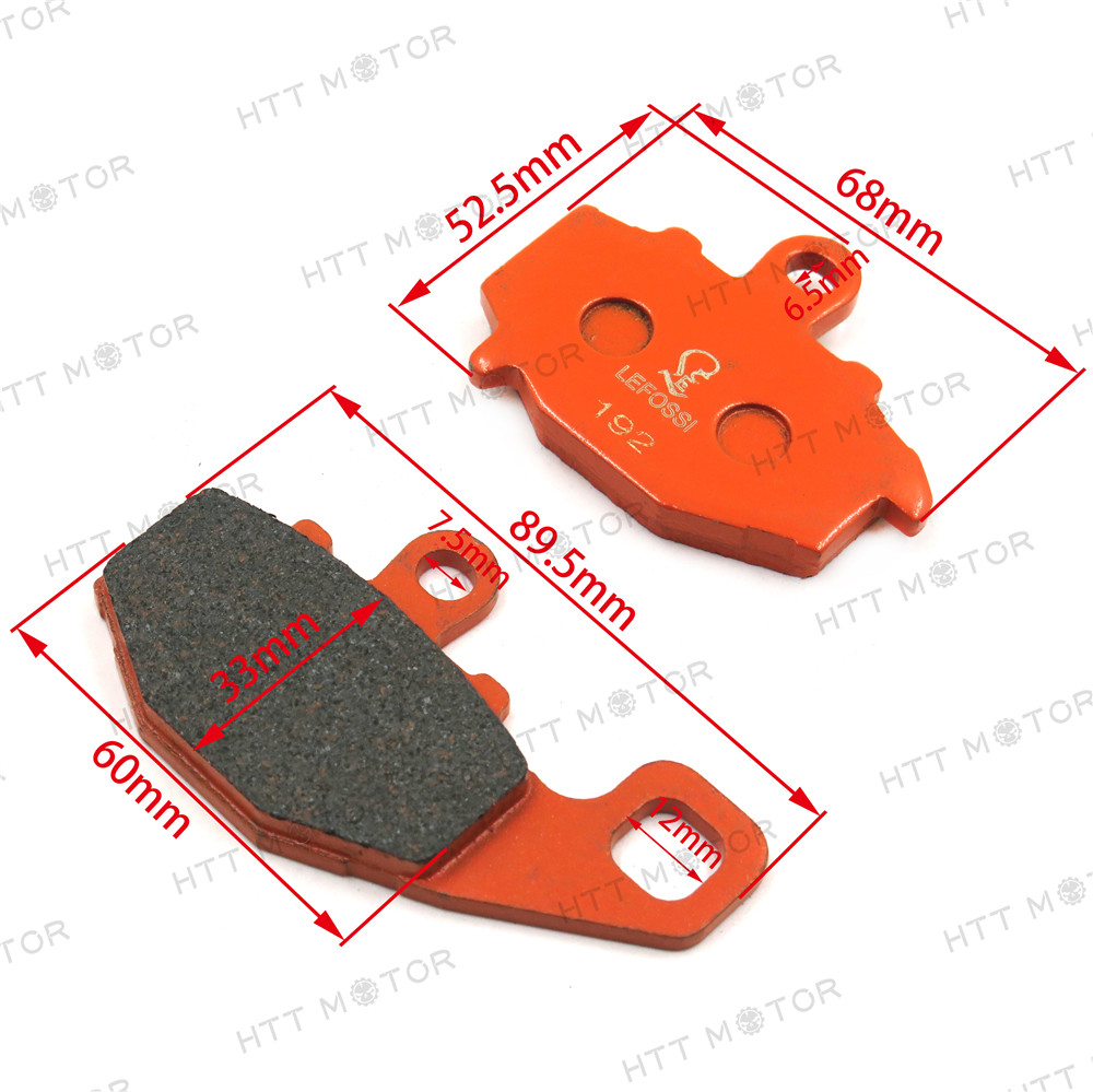 Carbon Ceramic Brake Pads for Kawasaki-FA192