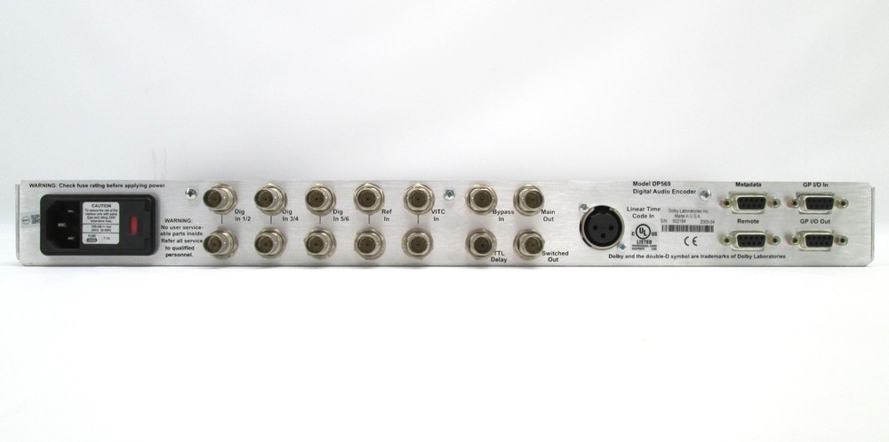 Dolby DP569 Multichannel Digital Audio Encoder – Tested