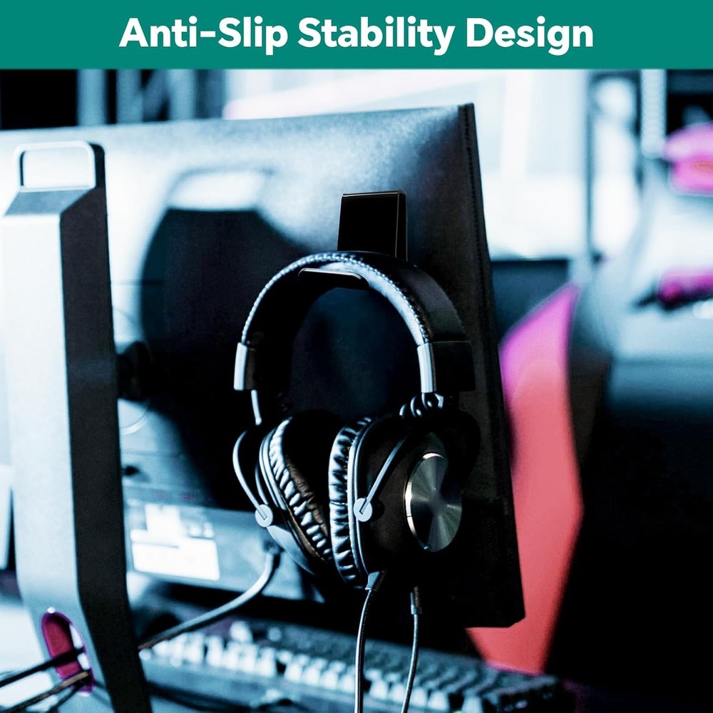 Gamer Gift Controller Headset Wall Mount Holder 2 Pack