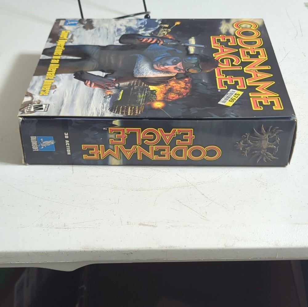TalonSoft Codename Eagle PC Big Box 3D Action CD Windows 95/98 w/ Player's Guide