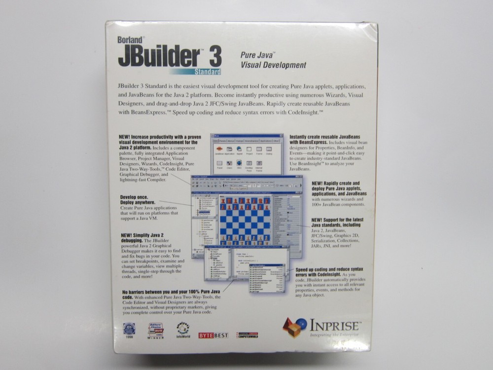 Borland JBuilder 3 Standard For Windows 95 98 NT