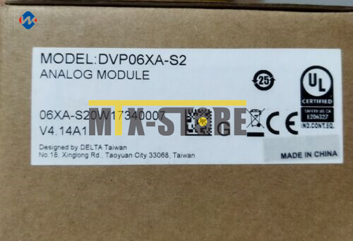 1PCS BRAND NEW IN BOX DELTA PLC DVP06XA-S2