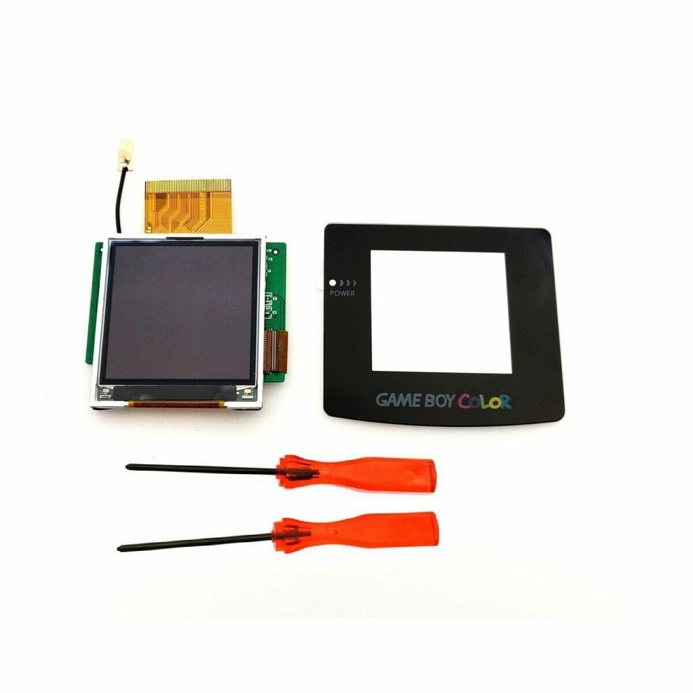 GBC Nintendo Game Boy Color Backlight Backlit LCD Screen Kit BRIGHT + TOOLS! V2