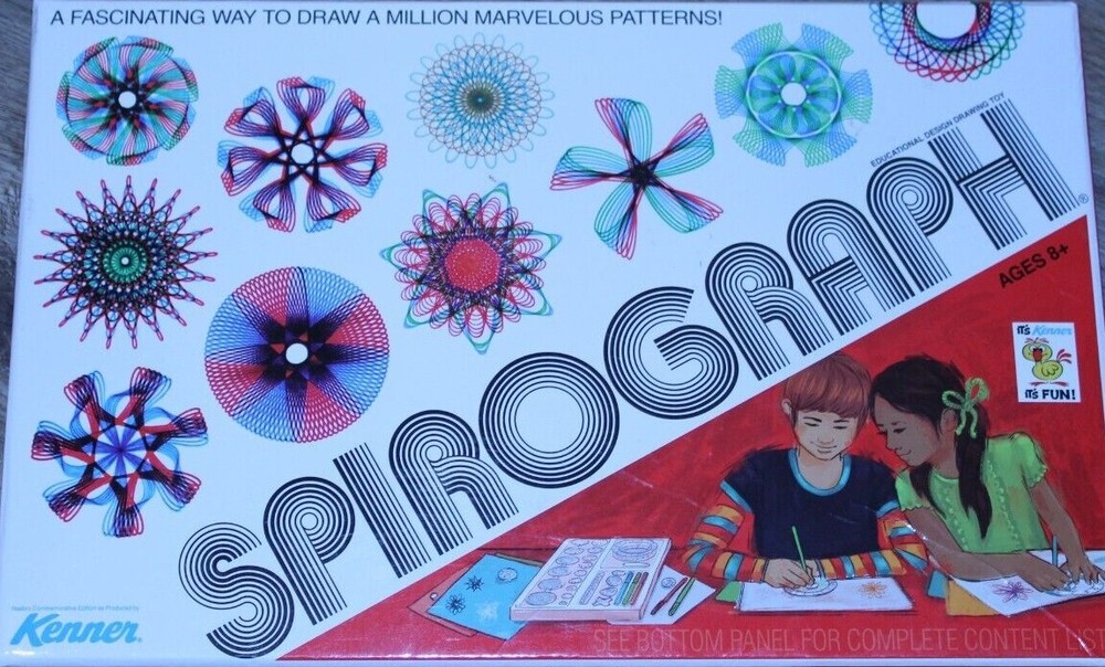2017 Hasbro Kenner Spirograph Retro Deluxe Set #01048 - Replacement Parts