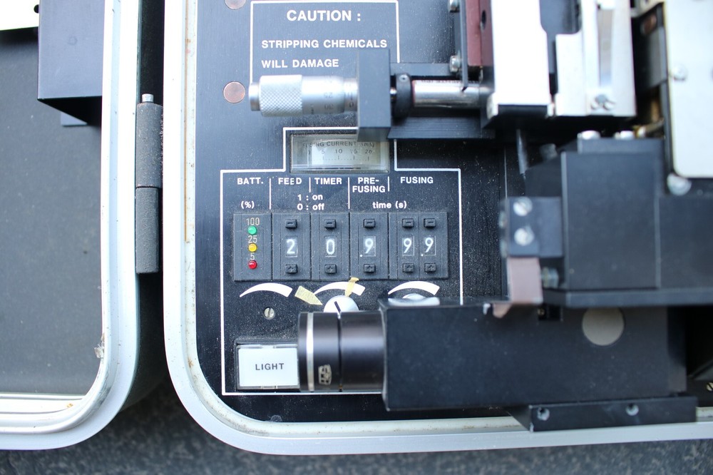 SIECOR M67-000 Fusion Splicer w/ Single-Mode Optics Module.