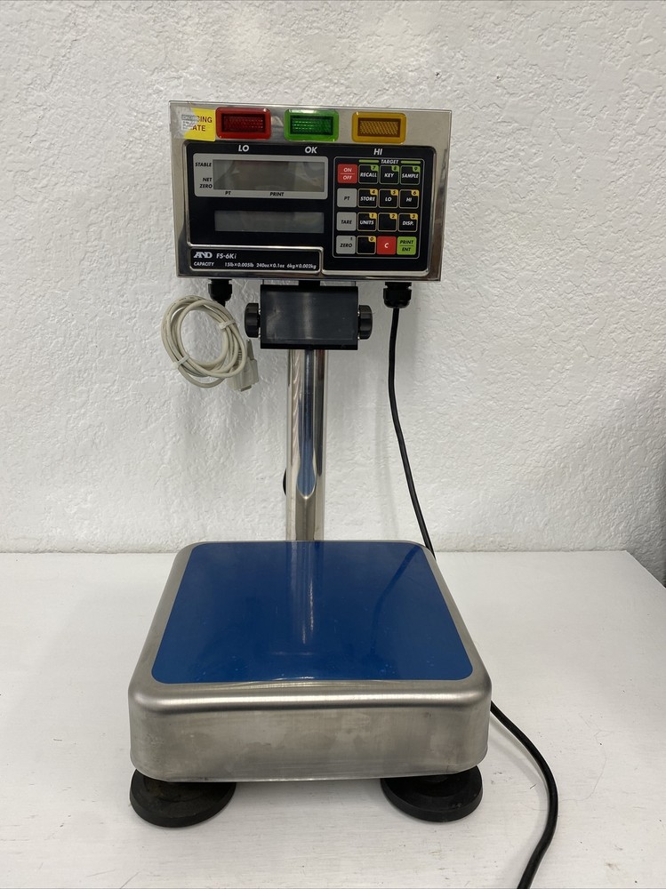 A&D Weighing FS-6Ki Checkweighing Scale