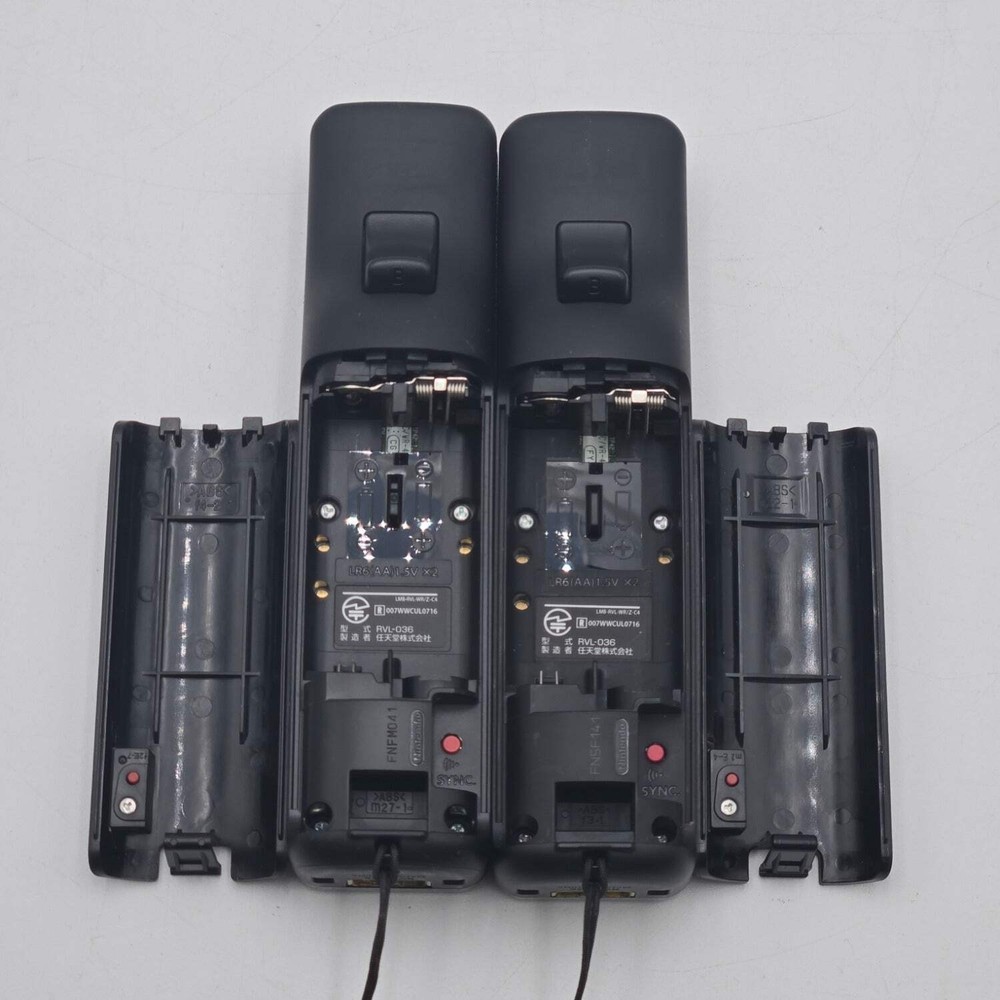 Nintendo Wii OEM MotionPlus Controllers RVL-036 Black