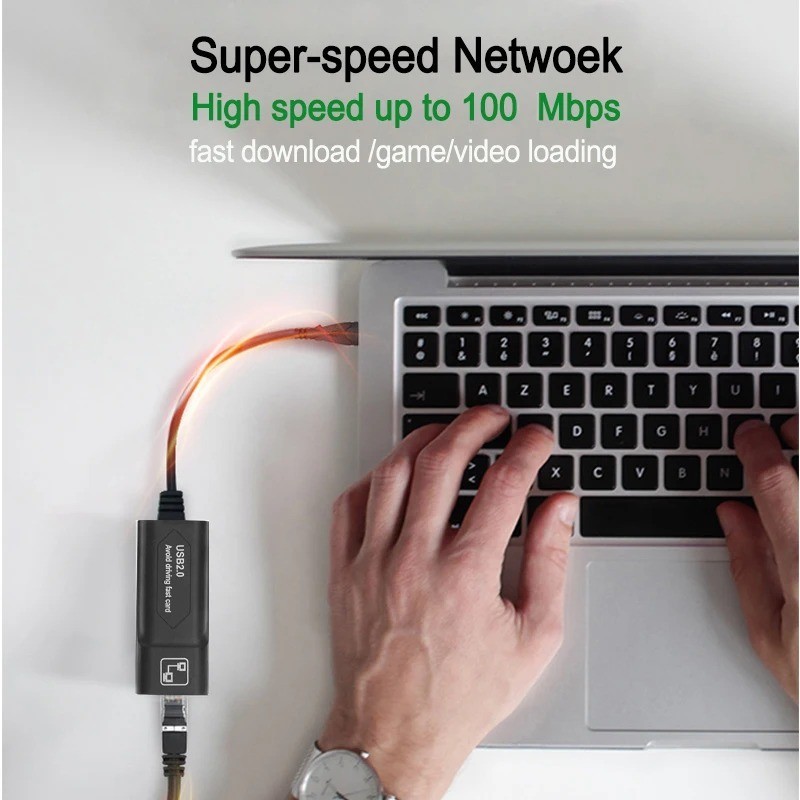 USB 3.0 Gigabit Ethernet LAN RJ45 1000Mbps Network Adapter For Windows PC Mac