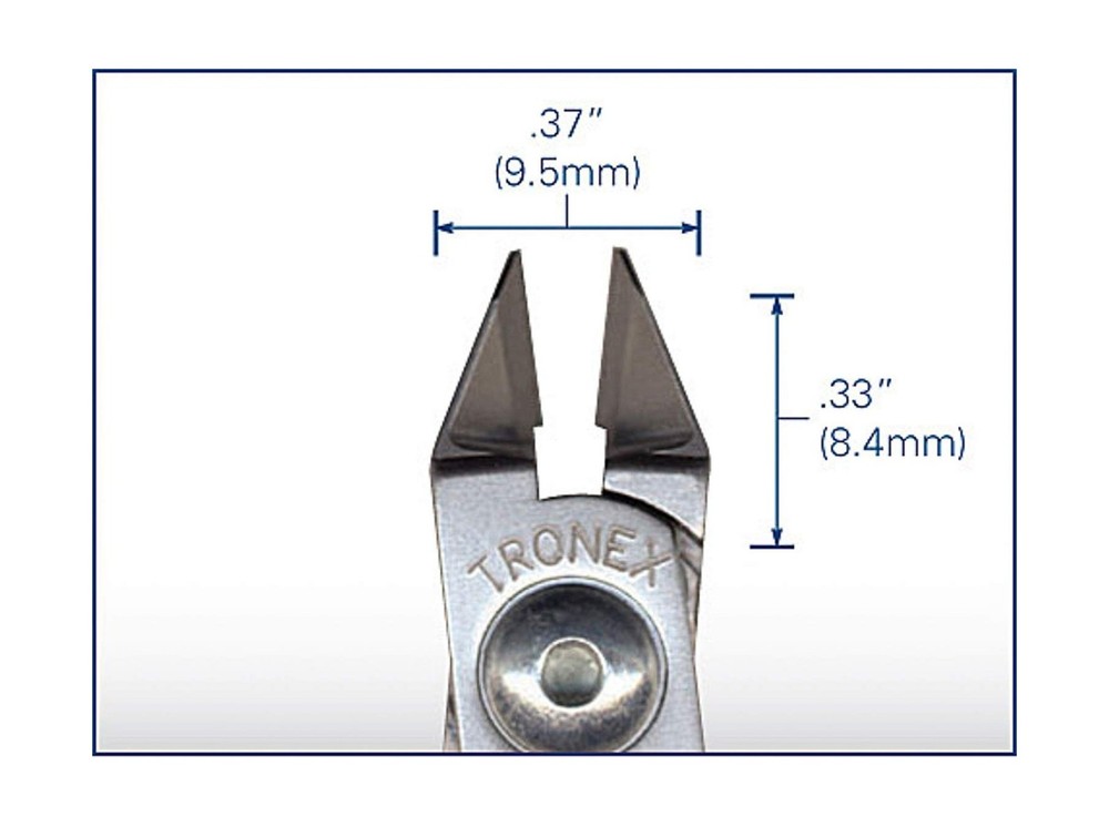 Cutters - Tronex Taper Head, Relieved, Flush Edges