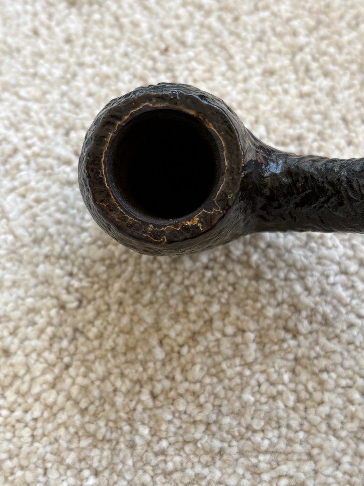 WDC Waldoff Bent Billiard Blast Imported Briar Vintage Pipe