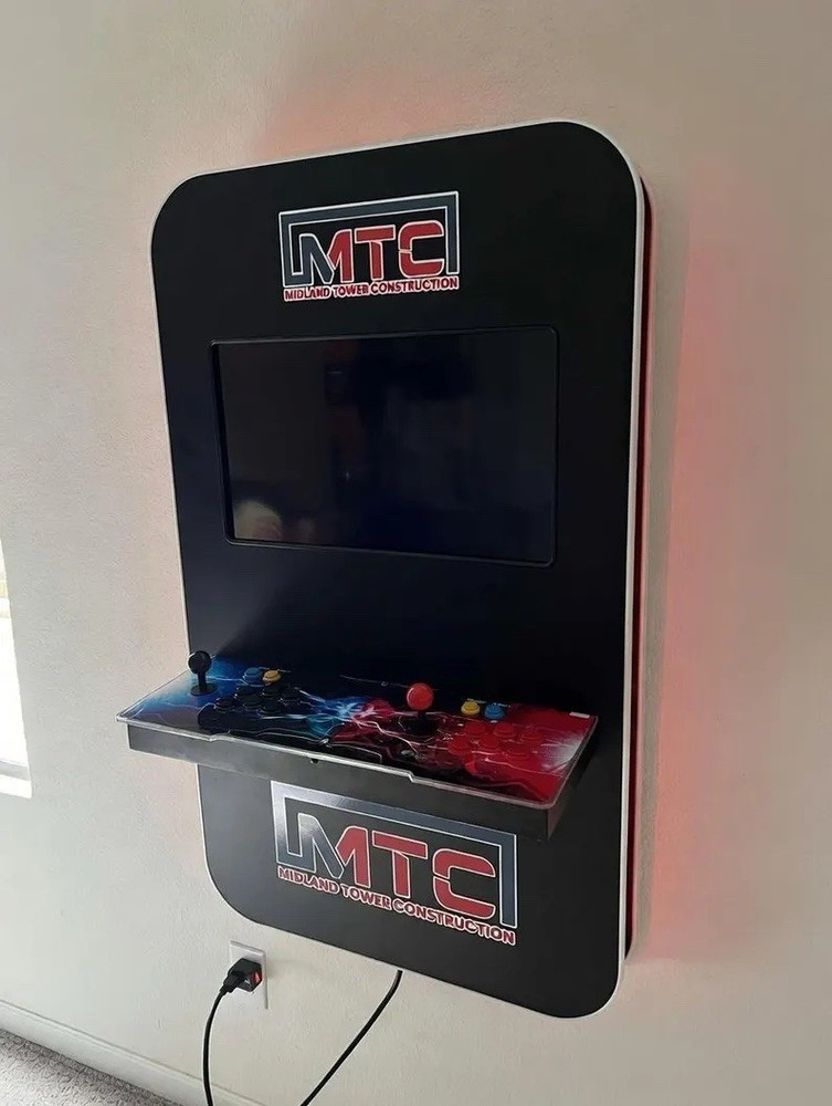 Retro Wall Mounted Arcade