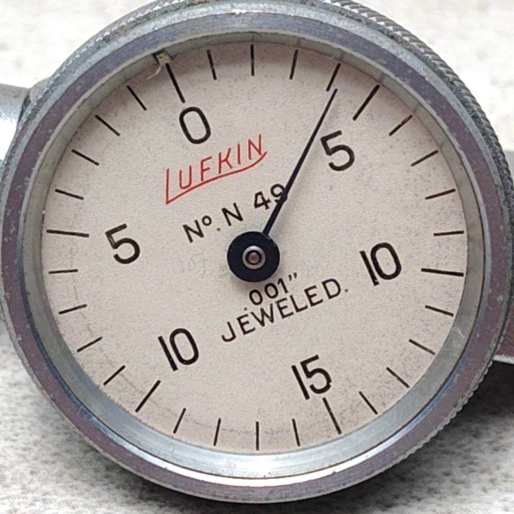 Lufkin 49 Two Way Dial Test Indicator Accessory Set w/ Case, No Indicator