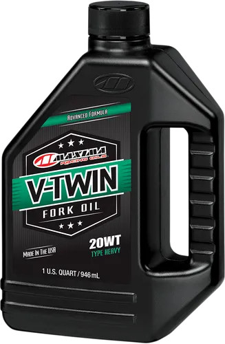 Maxima V Twin 20W Fork Oil 1 Quart Liter