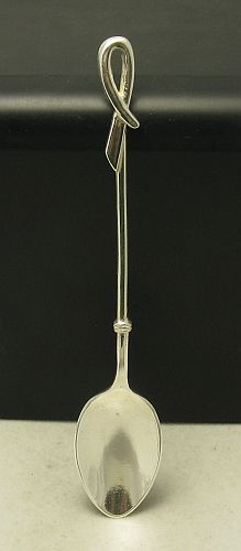 Genuine Sterling silver spoon solid hallmarked 925 handmade nickel free