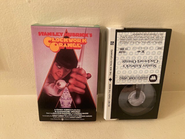 STANLEY KUBRICK'S CLOCKWORK ORANGES BETAMAX BETA