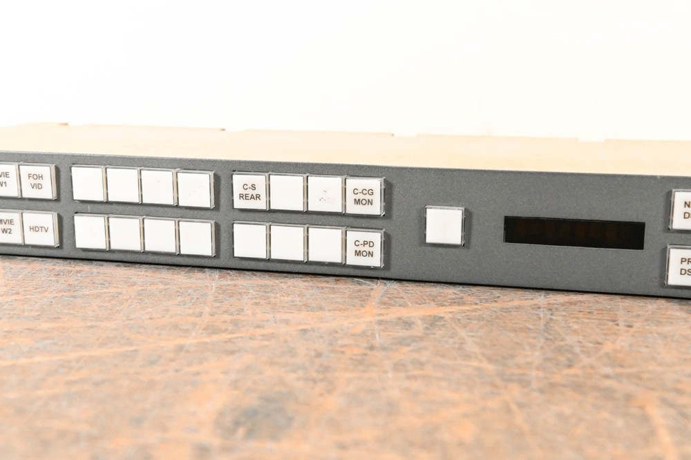 Evertz Quartz CP-2402 1RU 29-Button Remote Control Panel CG007AC