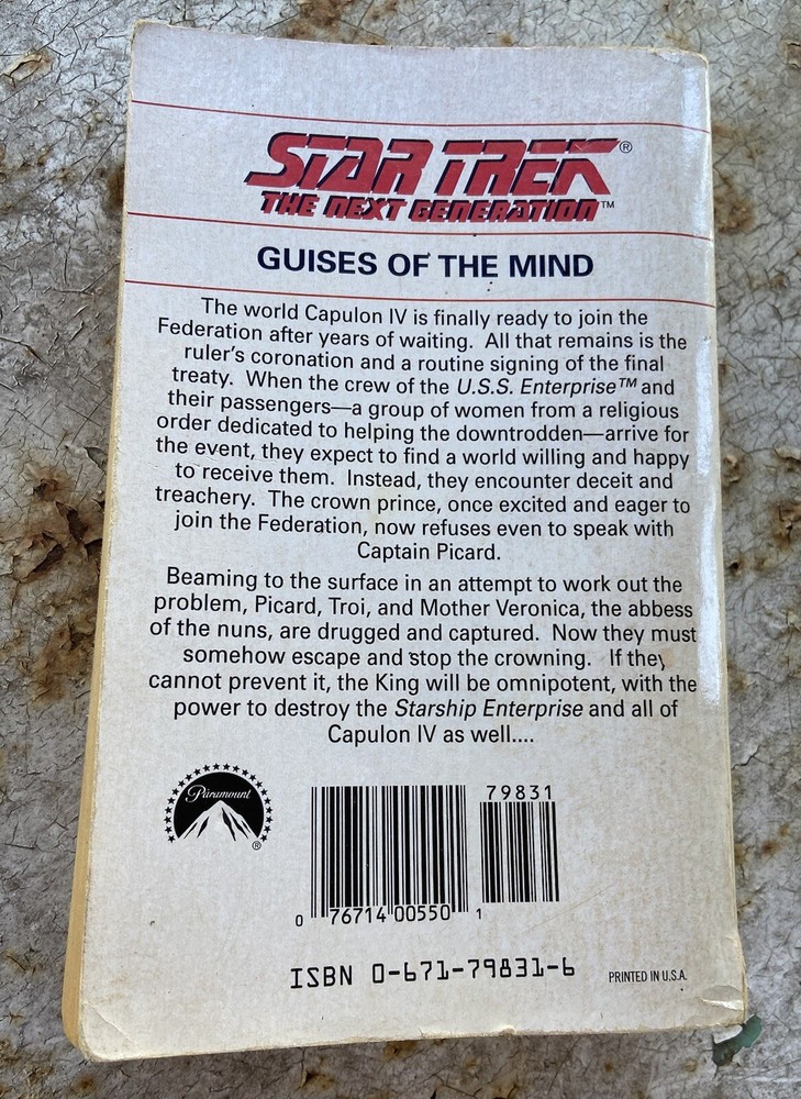 Star Trek Paperback Lot