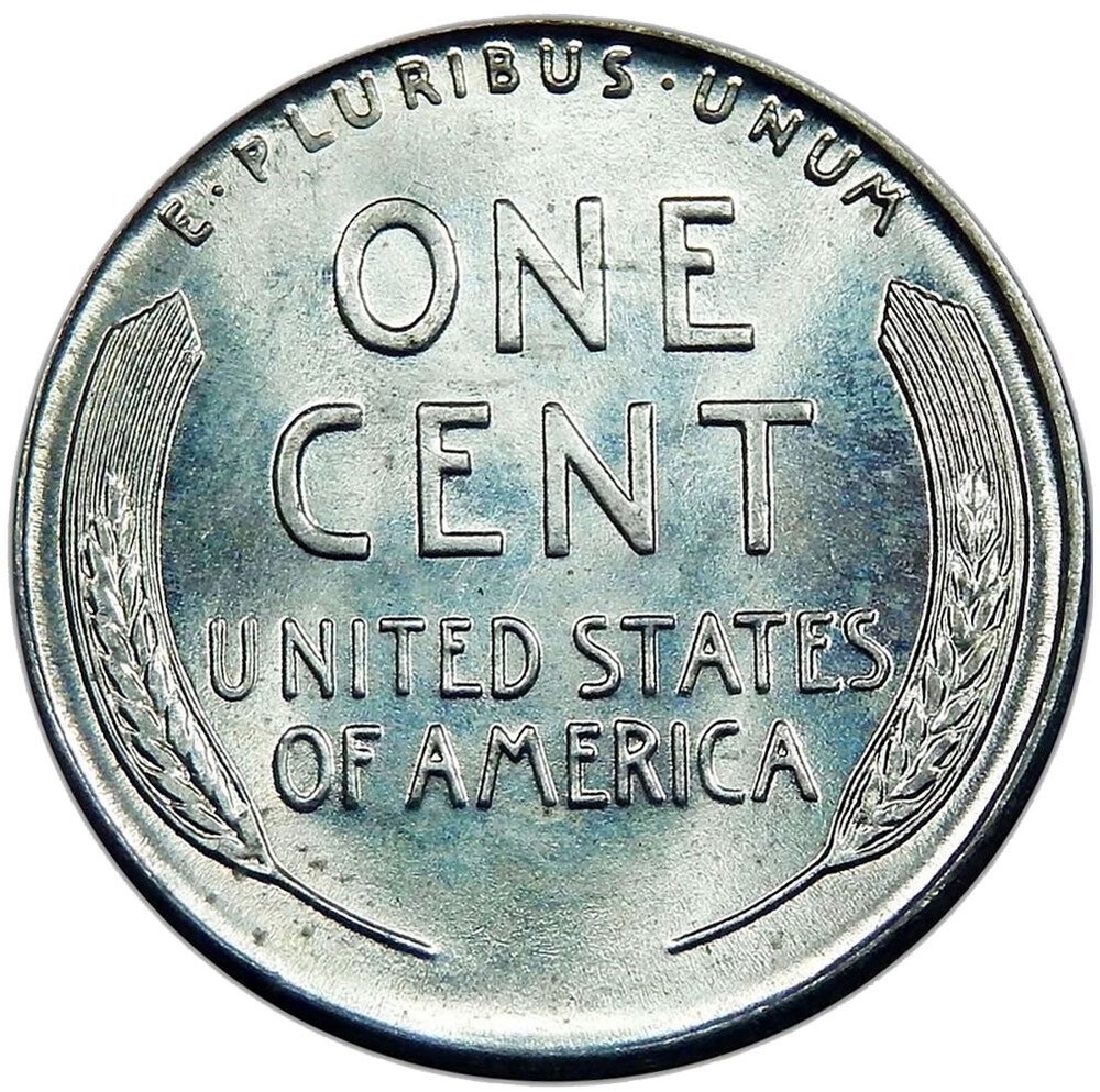 1943 S Lincoln, Wheat Ears Reverse Cent Seller Uncirculated