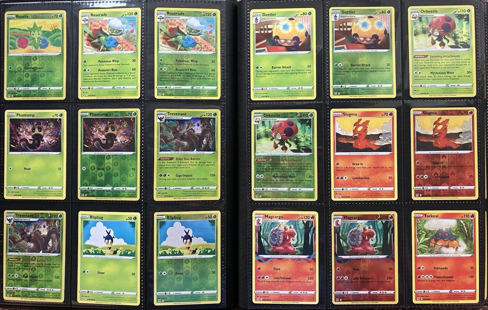 POKÉMON Lost Origin Binder Complete Base Set Binder with Reverse Holo