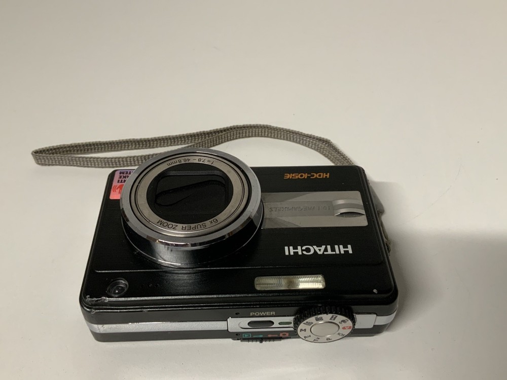 Hitachi HDC-1051E Digital Compact Camera 6x Super Zoom untested read description
