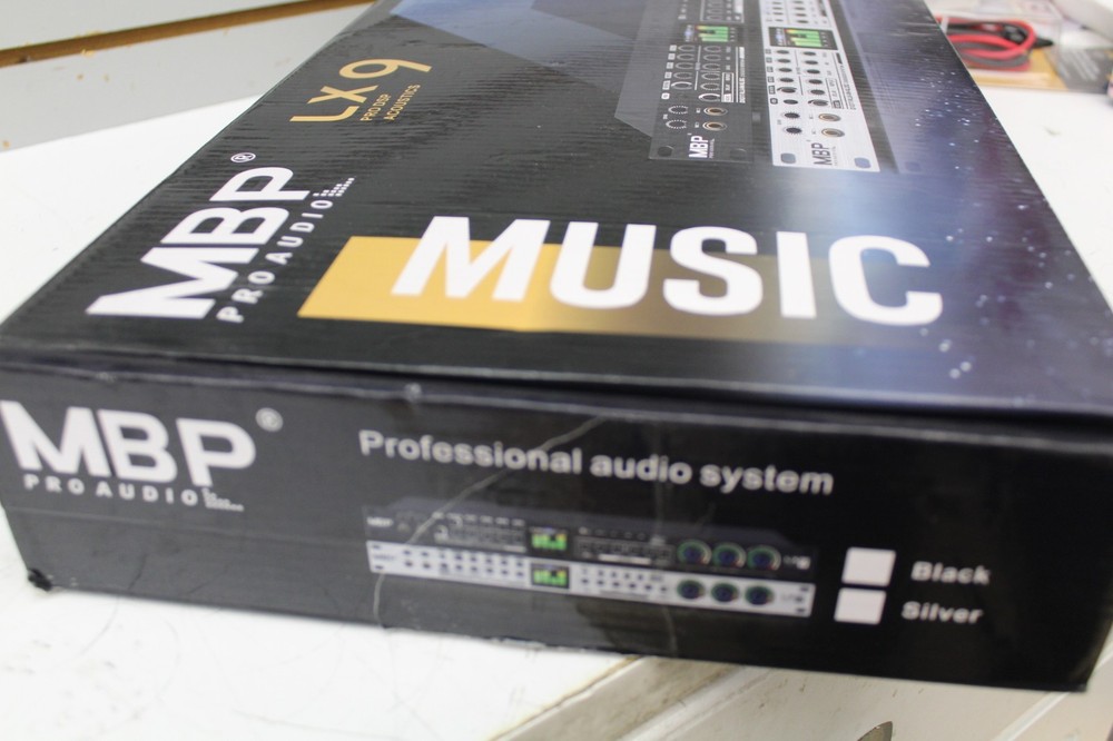 LX9 Professional KTV Digital Pre-stage Effector Anti-howling Audio Processor USB