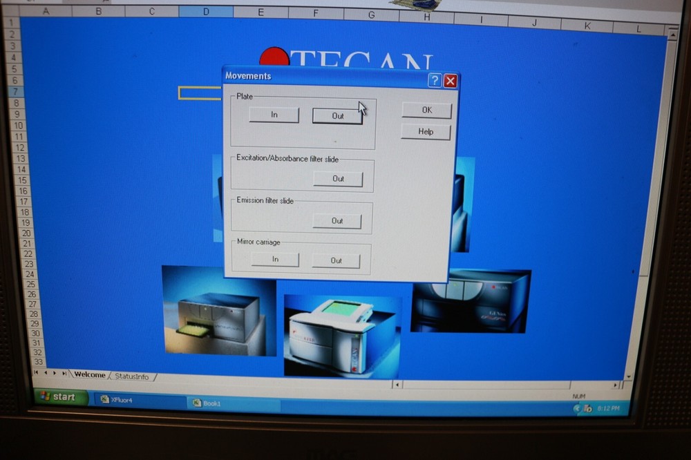 Tecan Ultra 384 Microplate Reader w/XFluor Software
