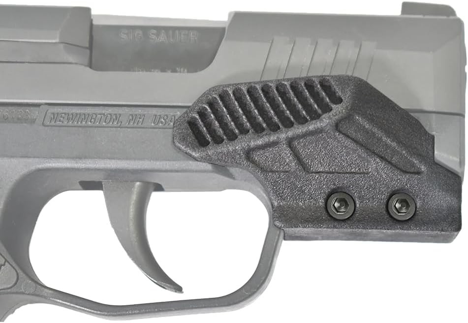 Right Hand Trigger Finger/Trigger Guard/Training Thumb Rest for Sig Black