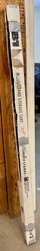 Hamilton KB100 Music Stand Storage Cart - MISSING HARDWARE