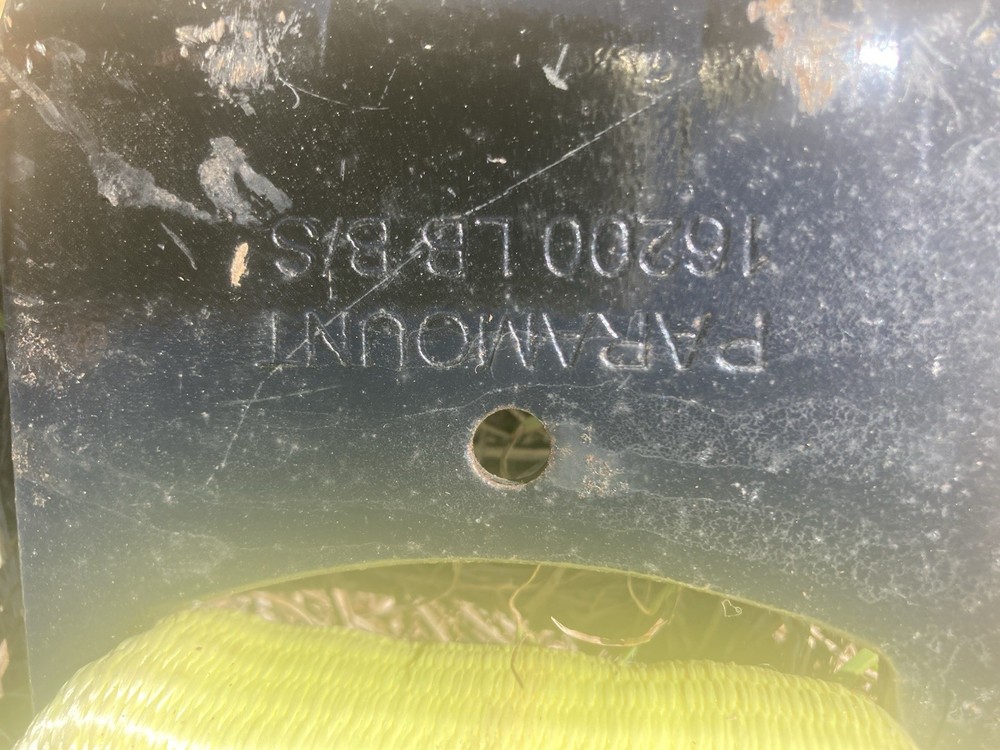 Paramount 4" x 30' Winch Strap with 4" Flat Hook-5400 lbs Working Load Limit.