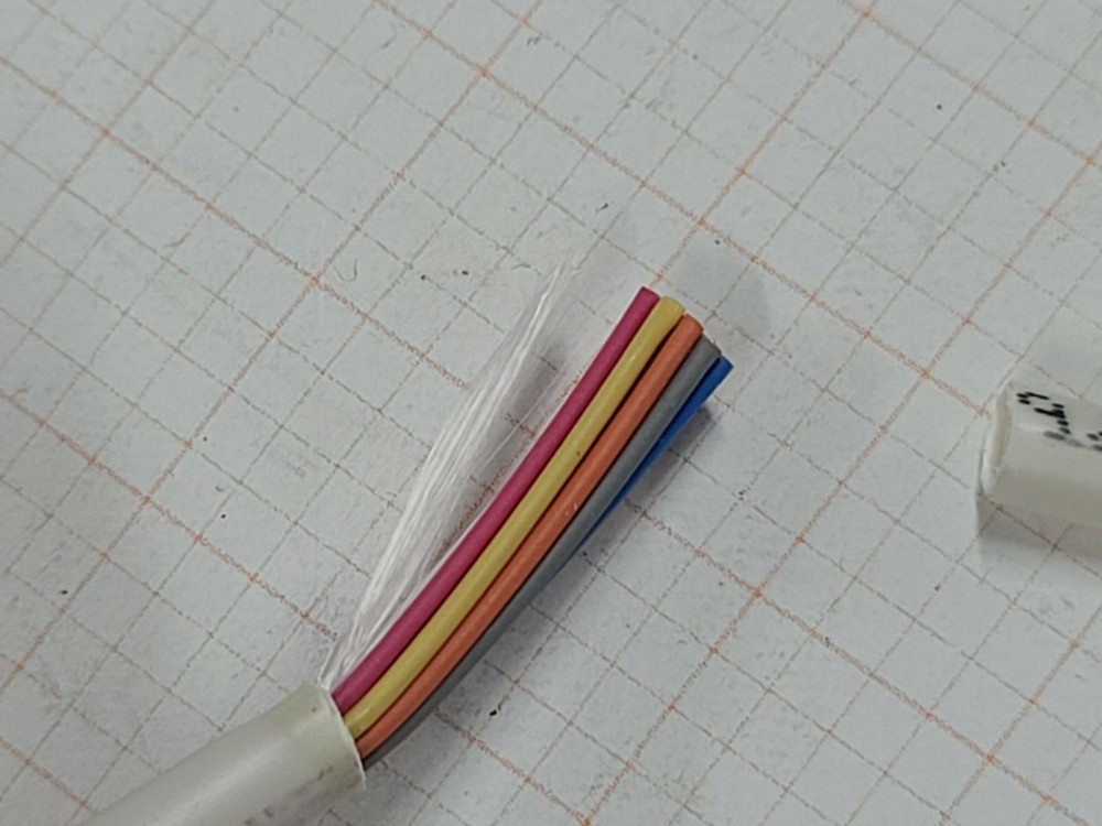 Honeywell Genesis 3109 22/12C Stranded Security/Control Cable Plenum White /50ft