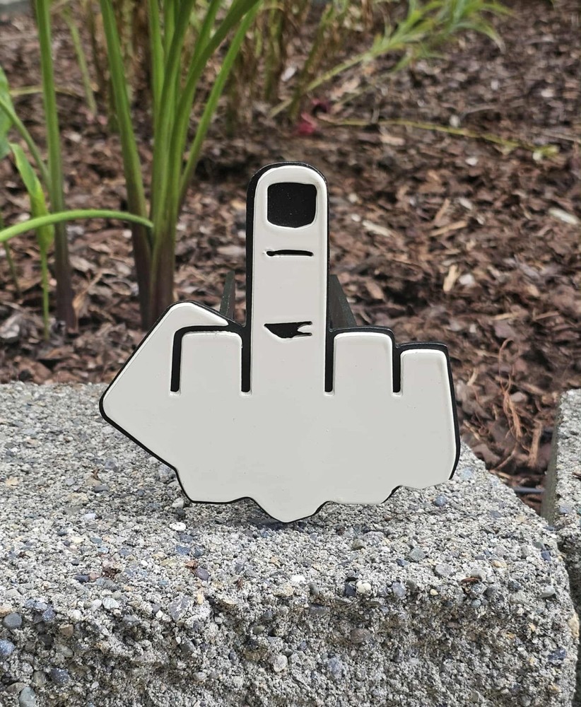 Middle Finger Custom Hitch Cover