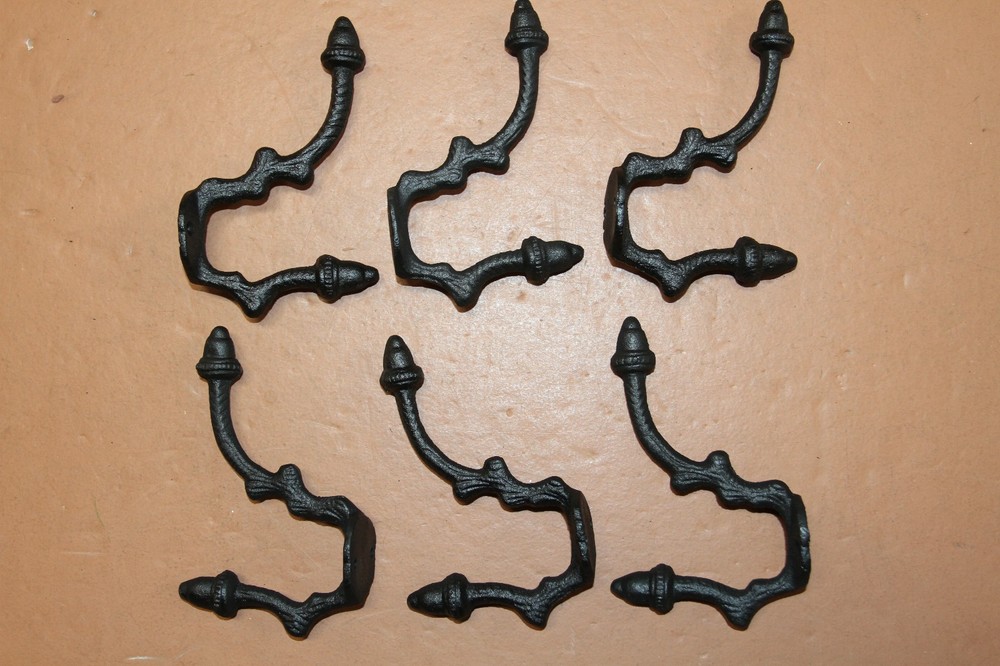 2-ANGULAR ACORN DOUBLE Wall Hooks,Fall Home Decor,Country Kitchen Decor,H-19