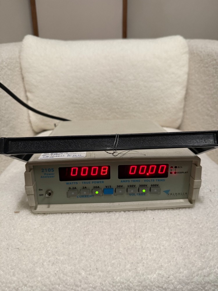 Valhalla Scientific 2105 Wide-Range Power Analyzer