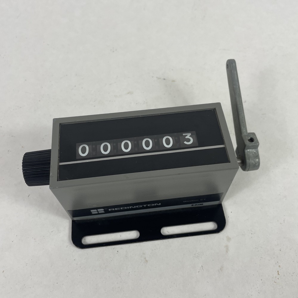 Redington 6-Digit Display Mechanical Wheel Counter 5-2936