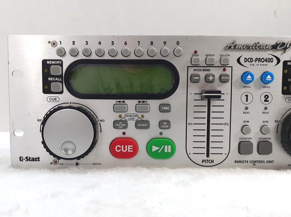 American DJ DCD-PRO400 Dual CD Player Remote Control Unit