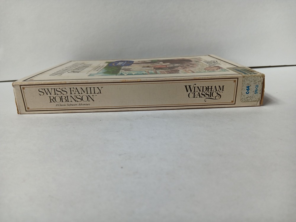 Commodore 64 Swiss Family Robinson Windham Classics Computer Game Tested/Works
